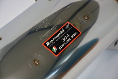 Zadní díl výfuku s ventily pravá - levá 4 výstupy - nahrazuje hlavní katalyzátor - lze nainstalovat na originální koncovky – 14,0 Kg Supersprint 771254