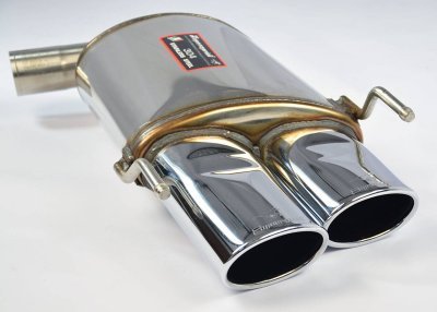 Zadní díl výfuku pravý 120x80 mm Supersprint 755007