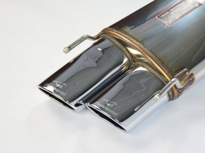 Zadní díl výfuku pravý 120x80 mm Supersprint 755007
