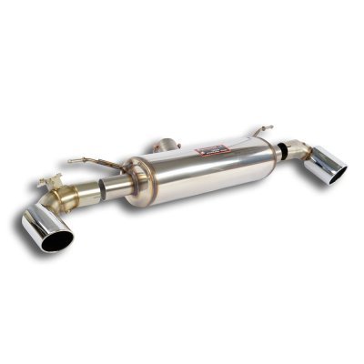 Zadní díl výfuku levá ∅100 mm - pravá ∅100 mm s klapkou Supersprint 523024