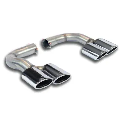 Sada koncovek výfuku, pravá 120x80 mm - levá 120x80 mm Supersprint 849447