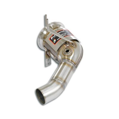 Downpipe pravý + kovový katalyzátor (nahrazuje OPF) Supersprint 861121
