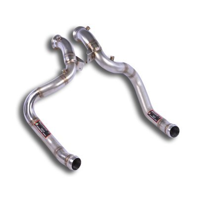 Downpipe kit pravý + levý (nahrazuje primární a sekundární katalyzátor) Supersprint 721911