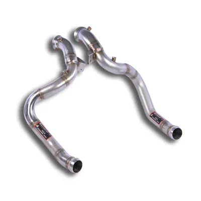 Downpipe kit pravý + levý (nahrazuje primární a sekundární katalyzátor) Supersprint 721911