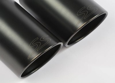 Sada koncovek výfuku "Gun Metal Grey" ∅100 mm Supersprint 248076