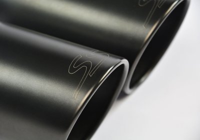 Sada koncovek výfuku "Gun Metal Grey" ∅100 mm Supersprint 248076