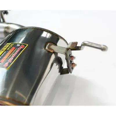Zadní díl výfuku ∅90 mm pravý Supersprint 391606