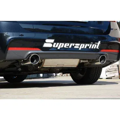 Zadní díl výfuku levá ∅100 mm - pravá ∅100 mm Supersprint 521424