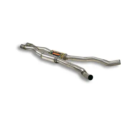 Středový díl výfuku pravý - levý + "X-Pipe" Supersprint 522803
