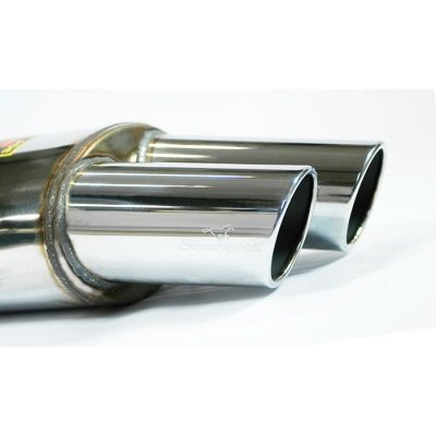 Zadní díl výfuku pravý ∅100 mm s klapkou Supersprint 450426