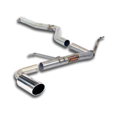 Spojovací trubka + zadní trubka ∅90 mm (odstranění tlumiče) Supersprint 983614