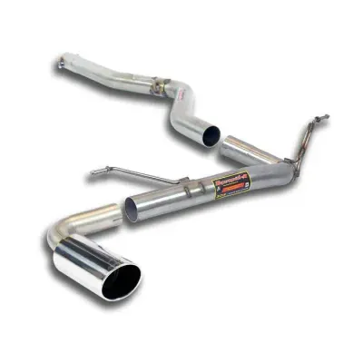 Spojovací trubka + zadní trubka ∅90 mm (odstranění tlumiče) Supersprint 983614