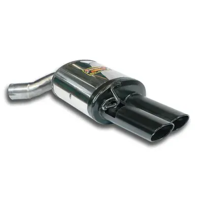Zadní díl výfuku pravý 100x75 mm "Gun Metal Grey" Supersprint 771547