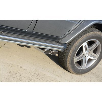 Zadní díl výfuku levý 120x80 mm Supersprint 721837