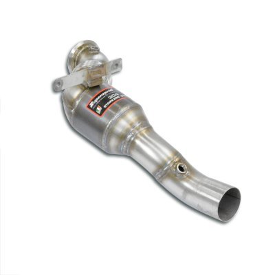 Downpipe pravý + kovový katalyzátor Supersprint 393321