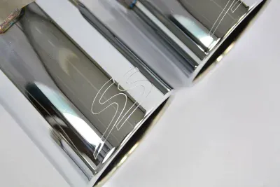 Sada koncovek výfuku, pravá ∅100 mm - levá ∅100 mm Supersprint 244936