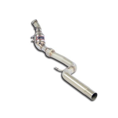 Downpipe s kovovým katalyzátorem – pravá Supersprint 723221