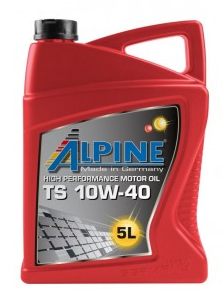 Variklinė alyva ALPINE TS 10W-40, 5L