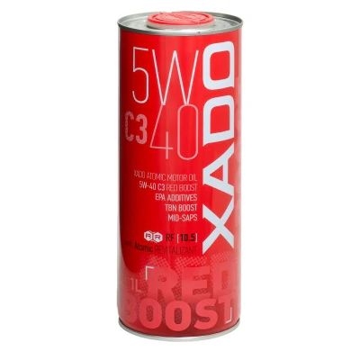 Variklinė alyva XADO Atomic Oil 5W-40 C3 RED BOOST (1L)