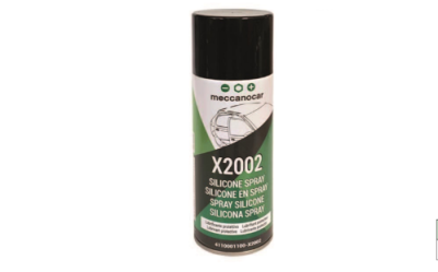 X 2002 Purškiamas silikonas, 400ml.