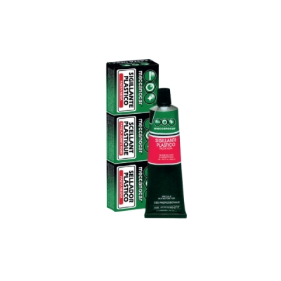 Plastiko silikonas juodas, 75g.