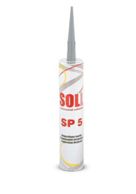 Poliuret. juodi klijai-hermetikas SP5 SOLL, 310ml