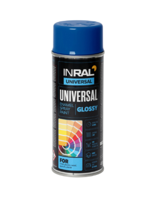 Dažai aerozol. mėlyni RAL5010, 31 INRAL UNIVERSAL, 400ml