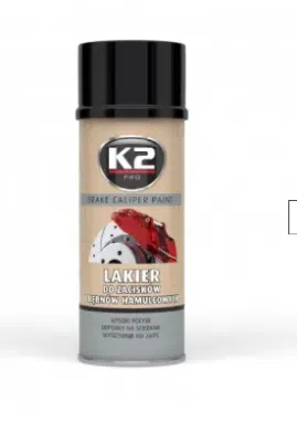 Stabžių apkabų juodi dažai CALIPER K2, 400ml.
