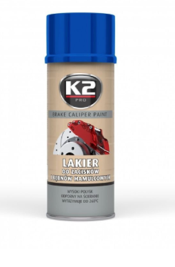 Stabžių apkabų mėlyni dažai CALIPER K2, 400ml.