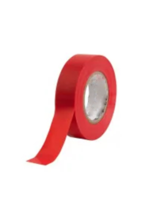 Juosta izoliacinė raudona PVC, 15mm x 10m