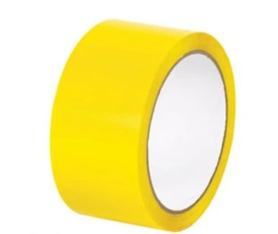 Juosta pakavimo geltona 50x50mm
