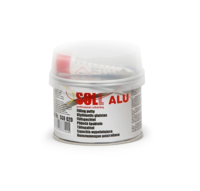 SOLL ALU Užpildantis glaistas su aliuminio pigmentais 0.2kg.