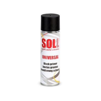 SOLL Akrilinis juodas gruntas,aerozolyje 500ml