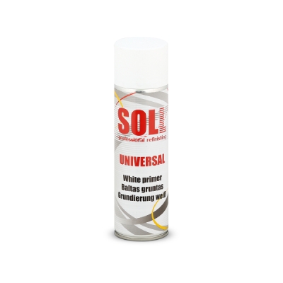SOLL Akrilinis baltas gruntas,aerozolyje 500ml