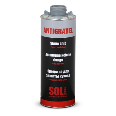 SOLL ANTIGRAVEL Apsauginė slenksčių danga,pilka 1kg