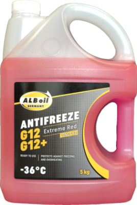 ANTIFRIZAS G12/G12+ "ALB RED 5 KG ANTIFREEZE -36"