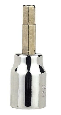 Galvutė su antgaliu 3/8′' 50L, 3mm, IMBUS