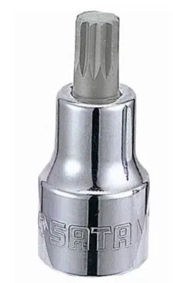 Galvutė su antgaliu 1/2'' 100L, M-6, spline