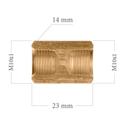 JUNGTIES PLAKTUKAS M10X1-M10X1 WP121