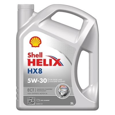 Variklinė alyva SHELL Helix HX8 ECT 5W-30 (5L)