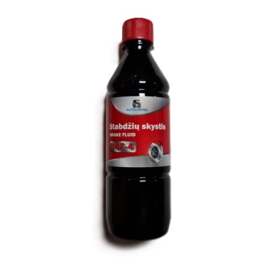 Stabdžių skystis DOT-4 AUTOCHEMIJA 0.5L