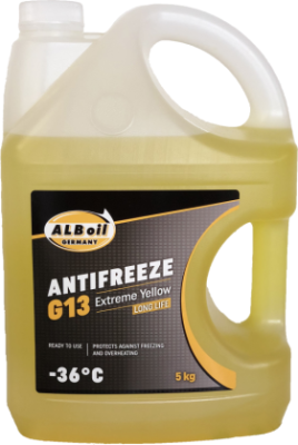 ANTIFRIZAS "ALB YELLOW 5 KG ANTIFREEZE -36"