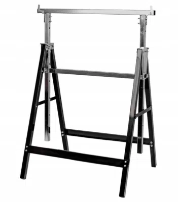 Reguliuojamas atraminis ožys / stovas pjovimui AW-Tools, 800–1300 mm / 150 kg
