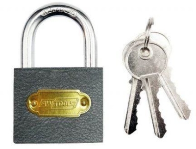 Pakabinama ketaus spyna AWTOOLS AW24003, 63 mm (su 3 raktais)