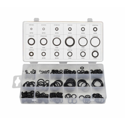 Guminių sandarinimo žiedų (O-Ring) komplektas AWTools AW18301, 225 vnt.