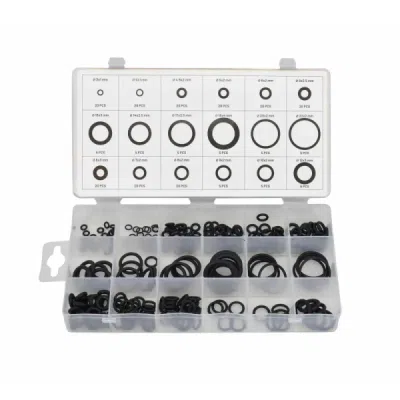 Guminių sandarinimo žiedų (O-Ring) komplektas AWTools AW18301, 225 vnt.