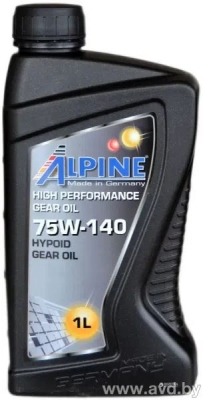 Transmisinė alyva ALPINE Syngear 75W-140 LS (1L)