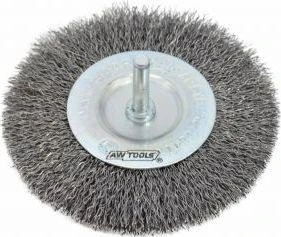 Diskinis vielinis šepetys su koteliu AWTools AW55175 (100 mm)