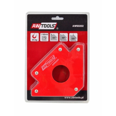 Magnetinis suvirinimo kampas AWTools AW50202 (34,5 kg / 122x190x25 mm)