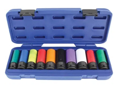 Smūginių galvučių rinkinys lengvojo lydinio ratlankiams 1/2" ASTA A-WN1210 (10 vnt.)